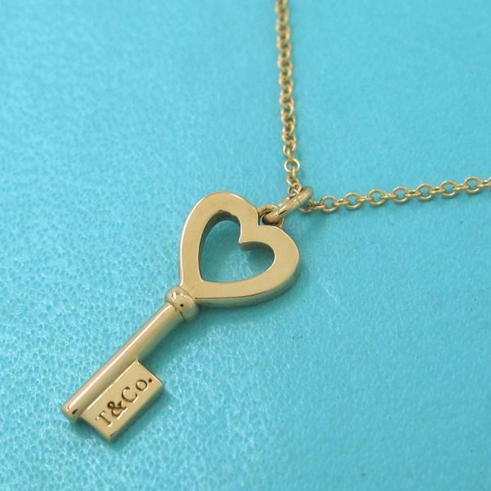 Tiffany Heart Key Necklace
